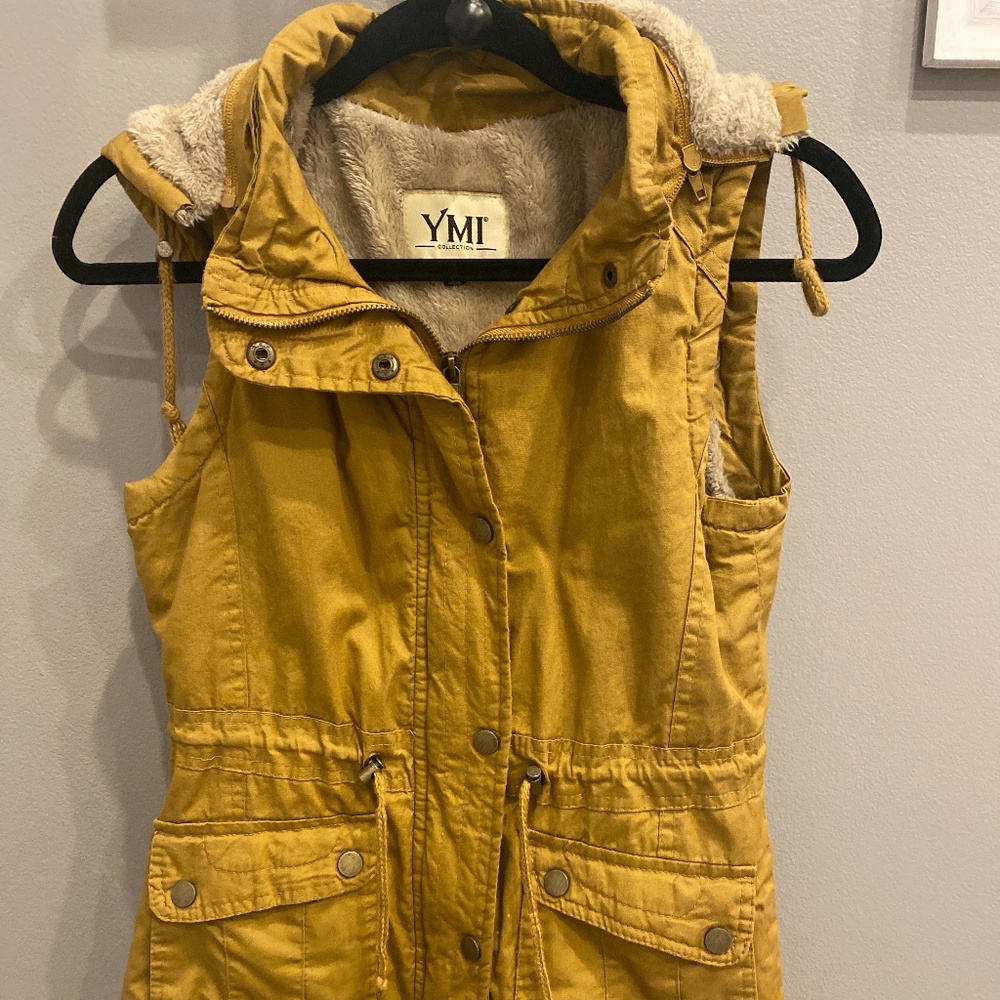 Tan/Camel colored Sweater Vest